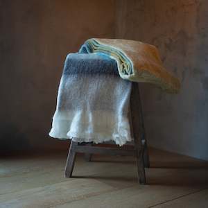 Blankets And Throws: Wool Blend Throw | Ocean + Olive