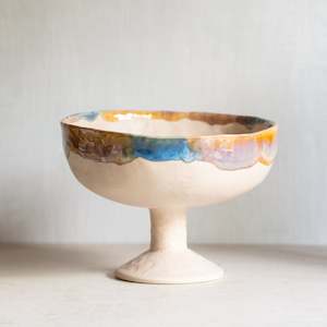 Delilah Ceramic Footed Bowl