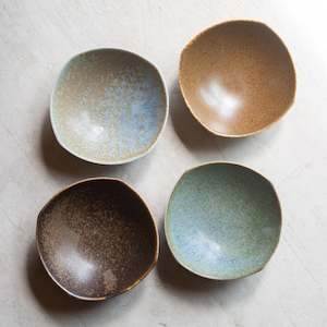 Japanese Ceramics Teacups Noodle Bowls Dinner Plates Platters: Wabi Sabi 4 Dish Set