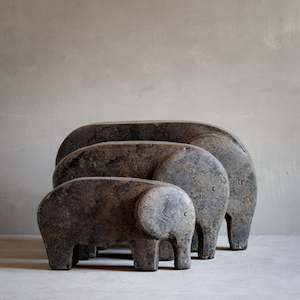 Fathers Day: Terracotta Elephants | Three Sizes