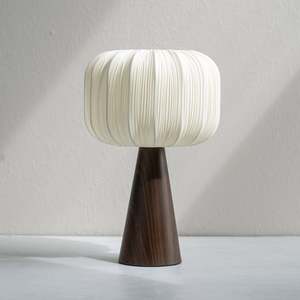 Light Shades Nz: Havana Table Lamp | Walnut + Ivory