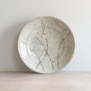 Platters Serveware: Japanese Ceramics | Soushun Blossom Serving Bowl