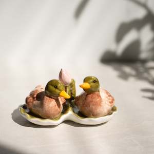 Dilly Dilly Duck Ceramic Salt + Pepper Set | 3pc