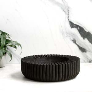 Picto | Ribbed Timber Bowl
