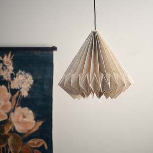 Fold | Linen Pendant Lamp | Hoseki