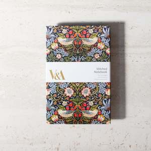 Notebook | Strawberry Thief | Stitched