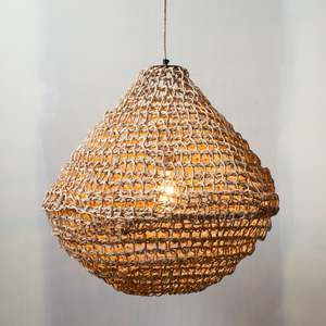 Light Shades Nz: Lumi | Woven Pendant | Uovo