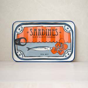 Platters Serveware: Ceramic Platter | Sardines