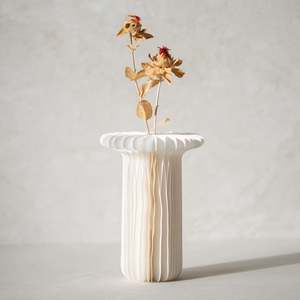 Just Added: Honeycomb Vase | Mira | Natural