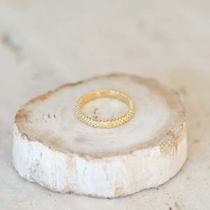 Jewellery: M+P | Fine Organic Band | Gold