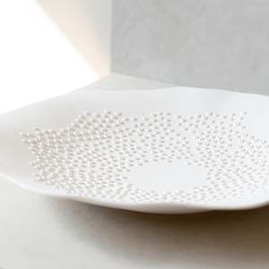 Just Added: Zeta | Ceramic Embossed Plate