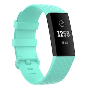 Products: Fitbit Charge 3,4 & Charge SE Silicone Strap in Green - FoneBitz