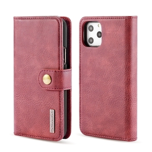 iPhone 11 Pro Max Premium 2 in 1 Wallet Case Red - FoneBitz