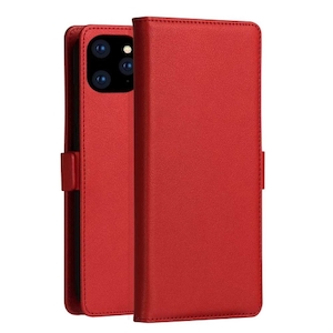 iPhone 11 Pro Max Wallet Case Red - FoneBitz