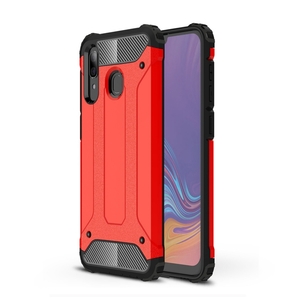 Products: Samsung Galaxy A20 & A30 Dual Layer Armour Case in Red - FoneBitz