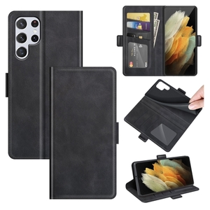 Products: Samsung Galaxy S22 Ultra 5G Card Holder Wallet Case Black - FoneBitz