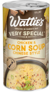 Tinned & Prepared Foods: Chicken & Corn Soup