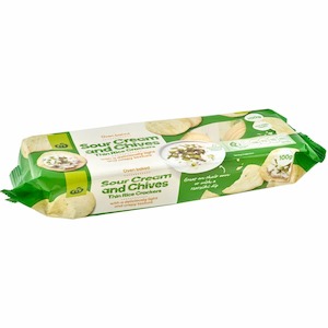 Products: Sour Cream & Chives Rice Crackers