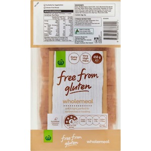 Gluten Free Wholemeal Bread 450g