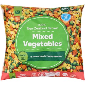 Frozen Mixed Vegetables 1kg
