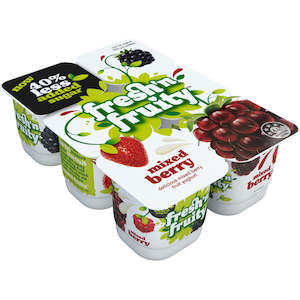 Invercargill Foodbank Page: Mixed Berry Yoghurt 6 pack