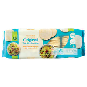 Hastings Foodbank Page: Plain Rice Crackers 100g