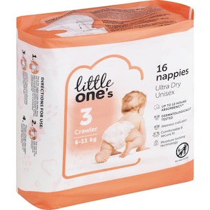 Salvation Army Foodbank Glenfield: Nappies, Crawler 16 pack