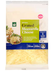 Mozzarella Grated Cheese 300g
