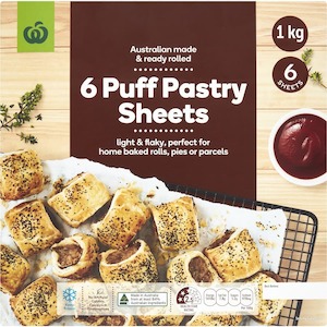 Puff Pastry Sheets - 1kg