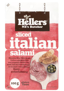 Ingredients For Woolworths Easy Pizza: Salami 100g