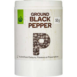 Ingredients For Woolworths Leek Potato Soup: Ground Black Pepper 50g