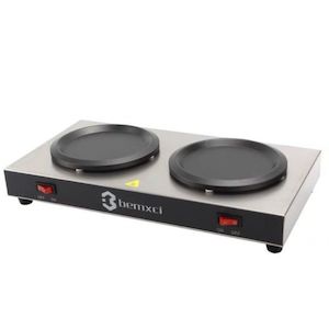 Products: Double Coffee Pot Warmer Electric Food Equipment Kitchen Supplies NZ