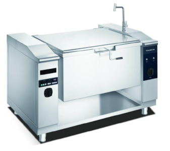 Guzzini Electric Induction Tilting Bratt Pan 100L Hospitality Supplies Food Equipment NZ