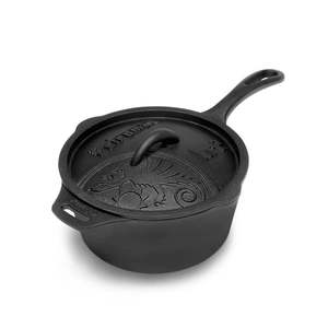 Petromax Cast Iron Saucepan with Lid
