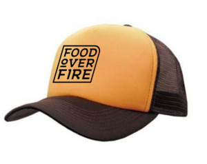 Livefire: FOOD OVER FIRE TRUCKER CAP