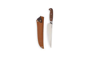 Barebones Adventure Chef Knife and Sheath