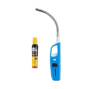 Fire Fuel: Hot Devil Flexible Stem Lighter with Refill