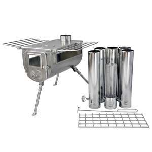 Outdoor Fireplace: Winnerwell Woodlander Double View Large