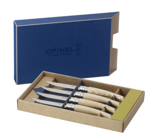Opinel 4 Chic Steal Knives (4pc)