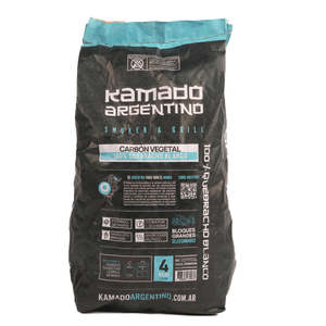 All: Kamado Argentino White Quebracho Lump Charcoal 4kg