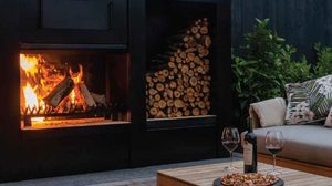 Fire Dept WD54 Outdoor Wood Fire with Integrated Pizza Oven