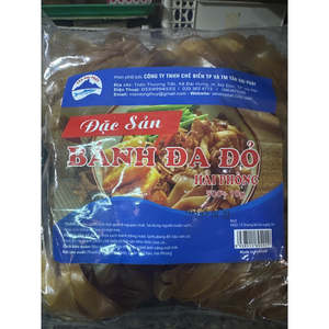 Bánh đa đỏ Hải Phòng - Tan Dai Phat - Hai Phong Red Rice Paper 500G