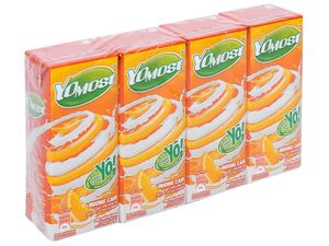 Sữa Chua Uống Hương Cam - YOMOST - Orange Yogurt Drink 170ML x48