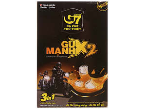 Cà Phê hòa tan Gu Mạnh X2 3 in 1 - TRUNG NGUYÊN G7 - Strong X2 3in1 instan&hellip;