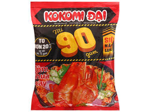 Instant Foods: Kokomi tôm chua cay đại - Kokomi instant noodles 90G