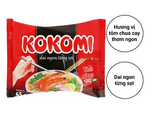 Kokomi tôm chua cay 65g- Kokomi instant noodles