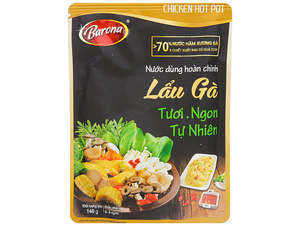 Nước dùng hoàn chỉnh Barona - Lẩu gà 140g(Vietnamese fermented chicken&hellip;