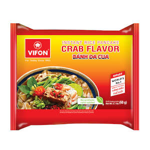 Instant Noodles: Brown Rice Instant Noodle ( Vifon Bánh Đa Cua)