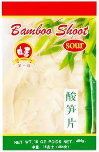 Canned Foods: No.1 Bamboo Shoot Sour Vacuum Pack 454g( Măng Chua )