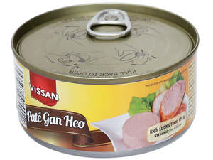 Canned Foods: Pate gan Vissan hộp 170g